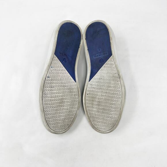 [Rothy's] Gray Camo Print The Original Slip On Sneakers Washable Size 7 - Picture 10 of 10